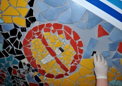 Mosaikkunst im Schlupfwinkel