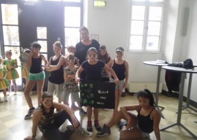 Die Tanzgruppe der HPT beim Kinderdancefestival der Stadt Nürnberg