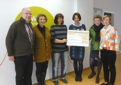 Spendenübergabe in Höhe von € 1.200 durch Inner-Wheel-Club Nürnberg