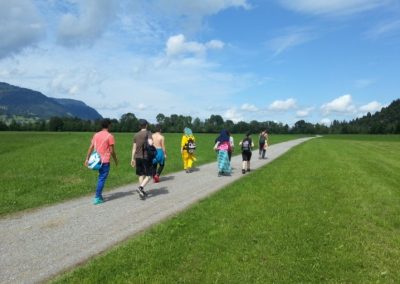 Ferienfreizeit der Heilpädagogischen Wohngruppe in Sonthofen