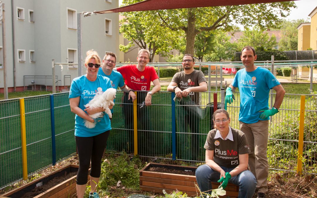 Unternehmen Ehrensache, Gartenaktion im Wichtelhaus