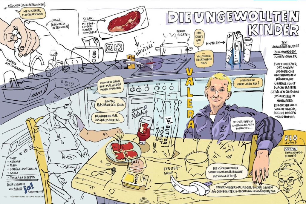 Illustration aus SZ Magazin N40
